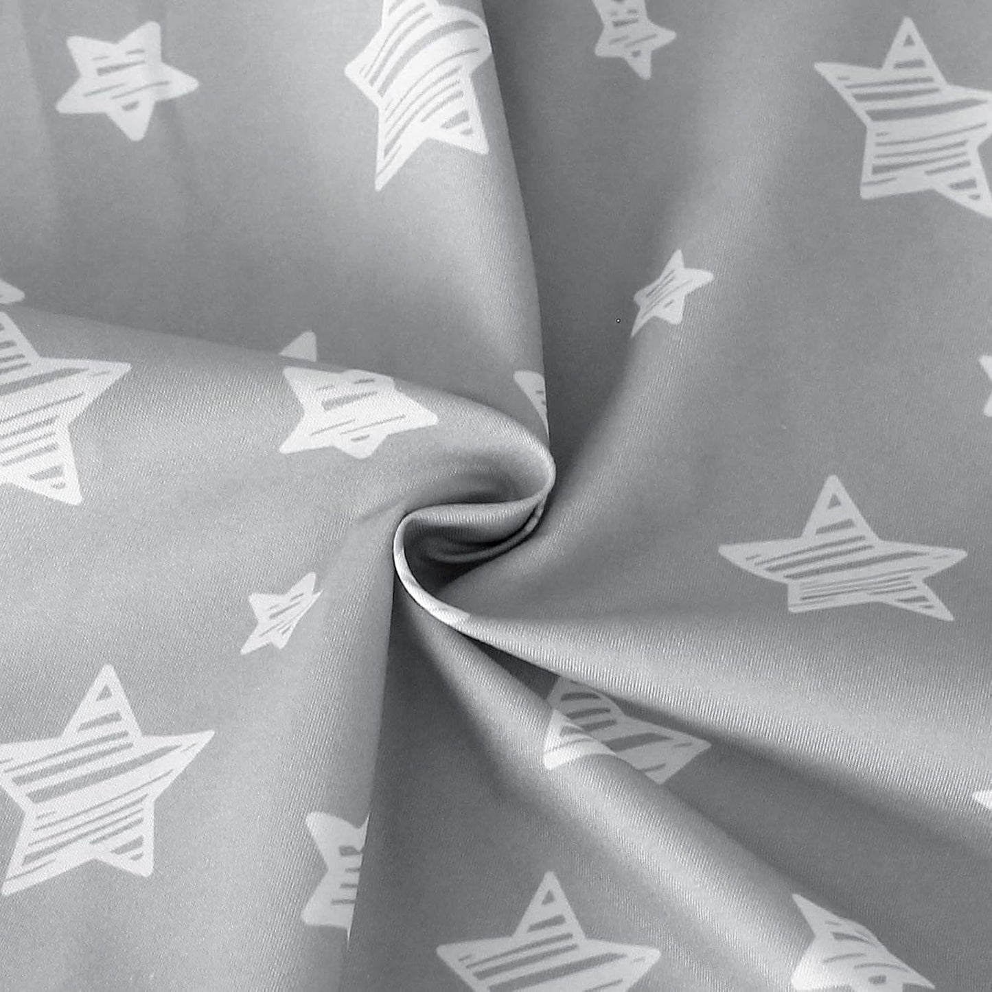 Nursing Pillow Cover for Baby Snug Fits Boppy Nursing Pillows, Super Soft, for Breastfeeding Moms, Grey Star