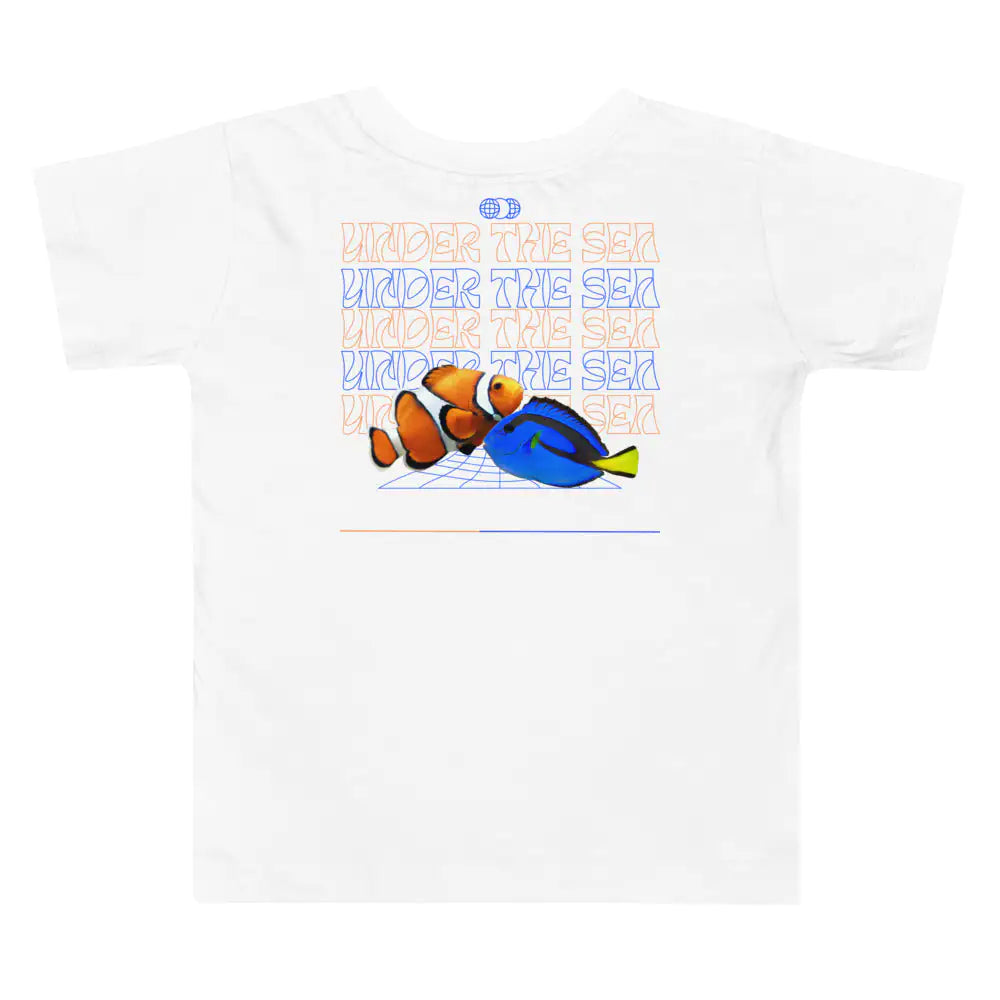 Tropical Reef Toddler Tee – Soft Short Sleeve Cotton Shirt