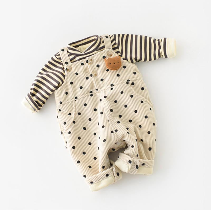 Autumn and Winter Plush Boys and Girls' Suspenders
