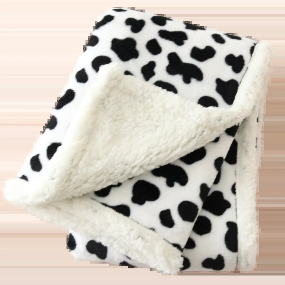 Baby Blankets New Thicken Double Layer Cartoon Fleece Infant Swaddle Bebe Envelope Stroller Wrap Newborn Baby Bedding Blanket