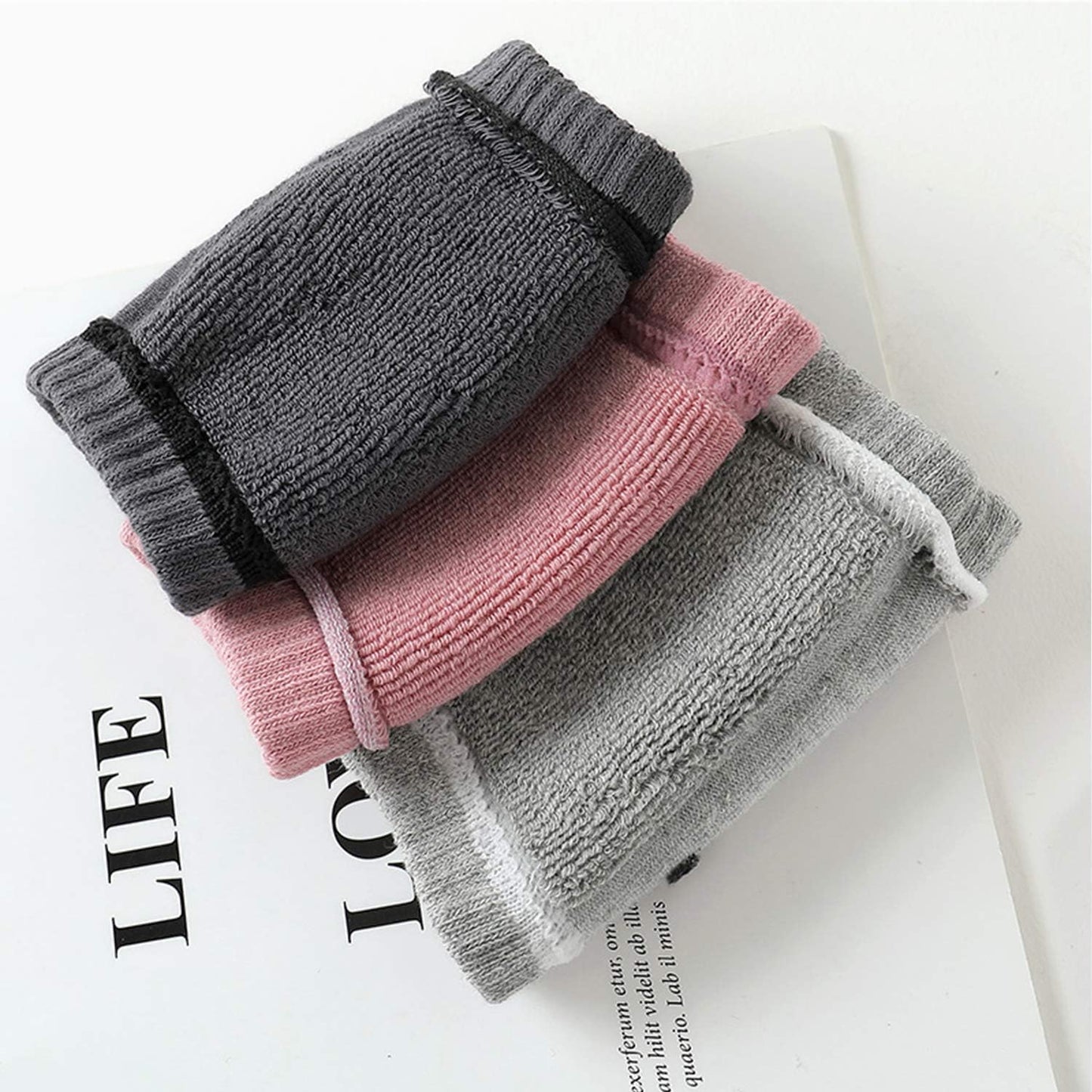 8 Pairs Baby Crawling Anti-Slip Knee Baby Knee Pads for Crawling and Safety Walking anti Slip,Unisex Baby Toddlers Kneepads, 2Light Pink+ 2Dark Grey+ 2Green+ 1Black+ 1Gray