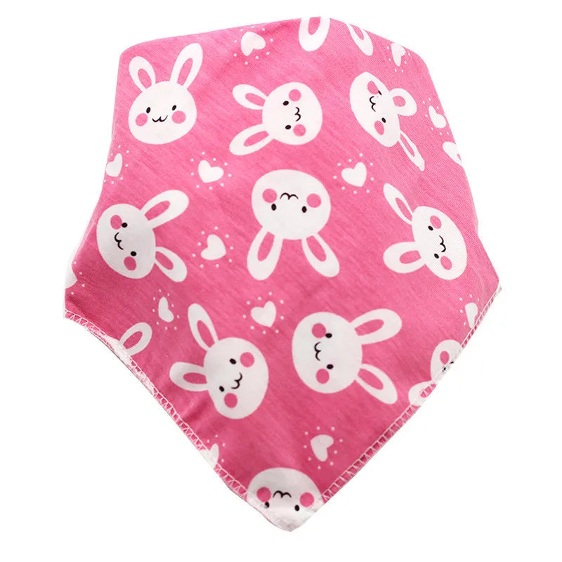 Baby Bibs Triangle Cotton Cartoon Child Baberos Bandana Bibs Babador Dribble Bibs Newborn Slabber Absorbent Cloth
