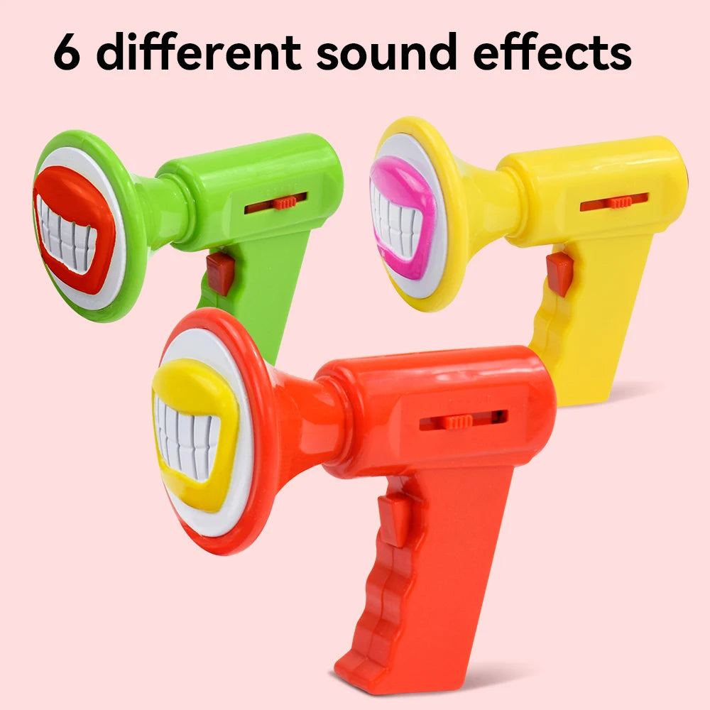 Children'S Voice Changing Toy with 6 Sound Effects, Role-Playing Voice Speaker, Children'S Handheld Amplifier, Parody Toy
