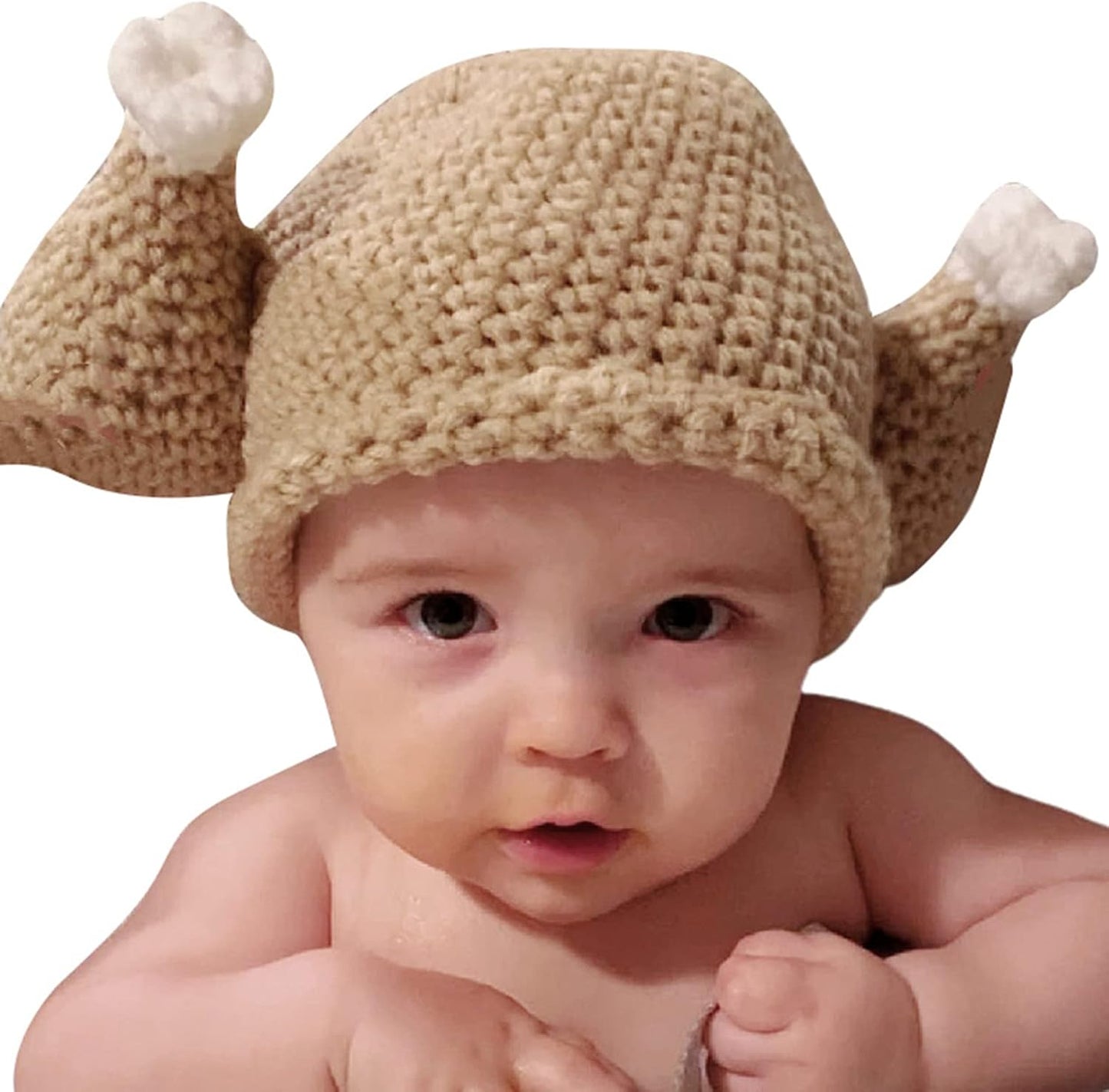 Baby Thanksgiving Turkey Hat Christmas Beanie Winter Crochet Knitted Cap Photo Prop and Carnival Cosplay