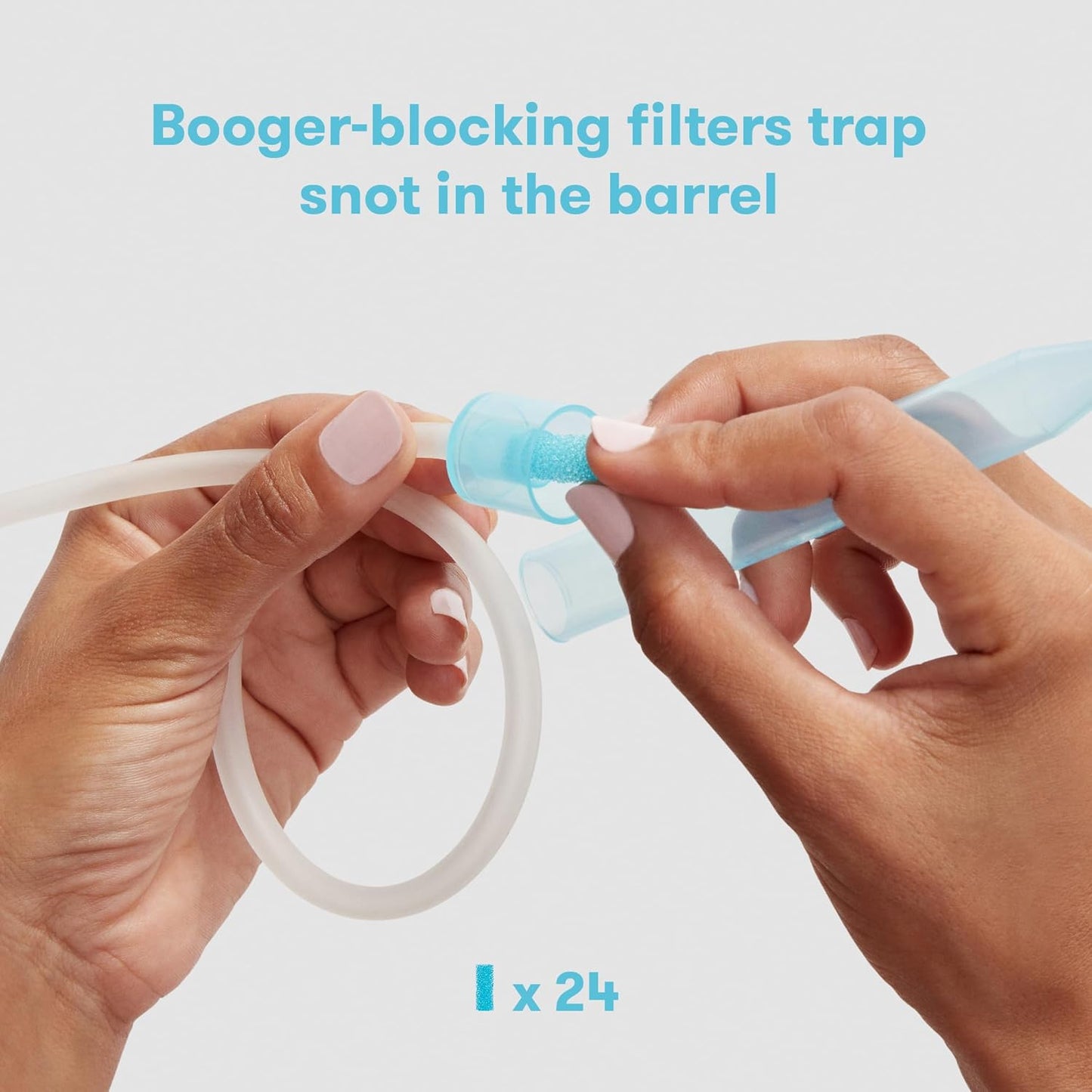 Nasal Aspirator Original 20 Nosefrida Filter Refills, Replacement Filters, Hygie