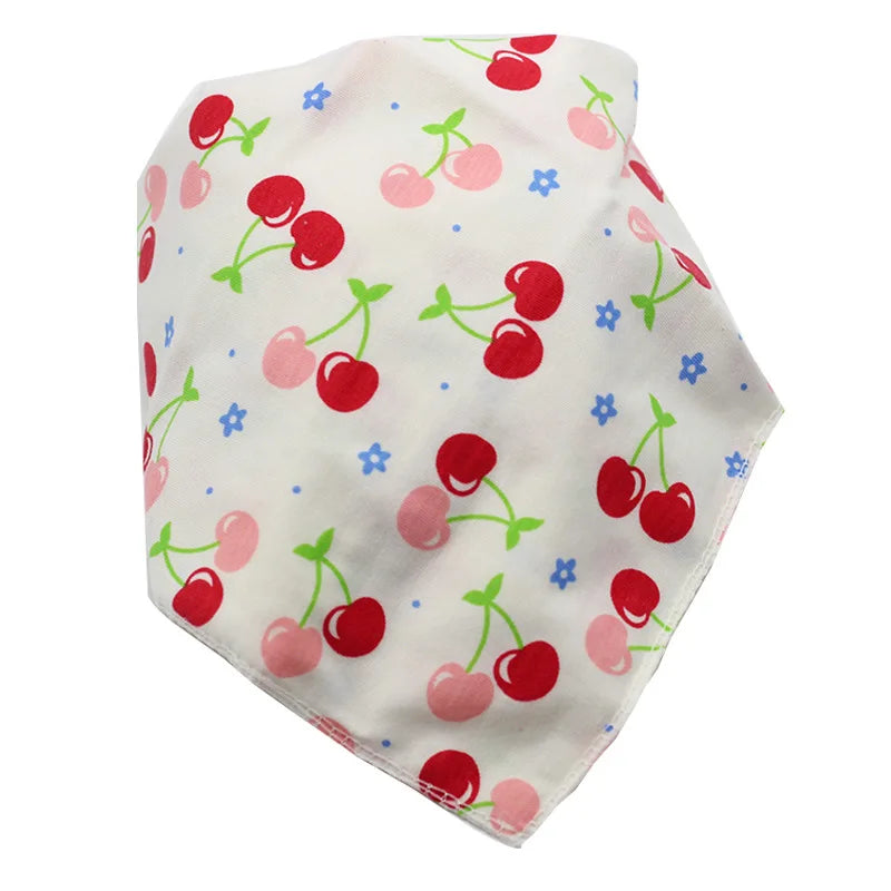 Baby Bibs Triangle Cotton Cartoon Child Baberos Bandana Bibs Babador Dribble Bibs Newborn Slabber Absorbent Cloth