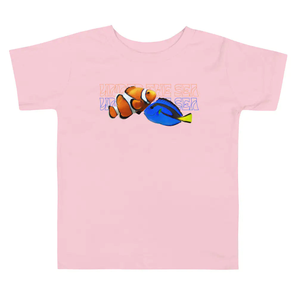 Tropical Reef Toddler Tee – Soft Short Sleeve Cotton Shirt