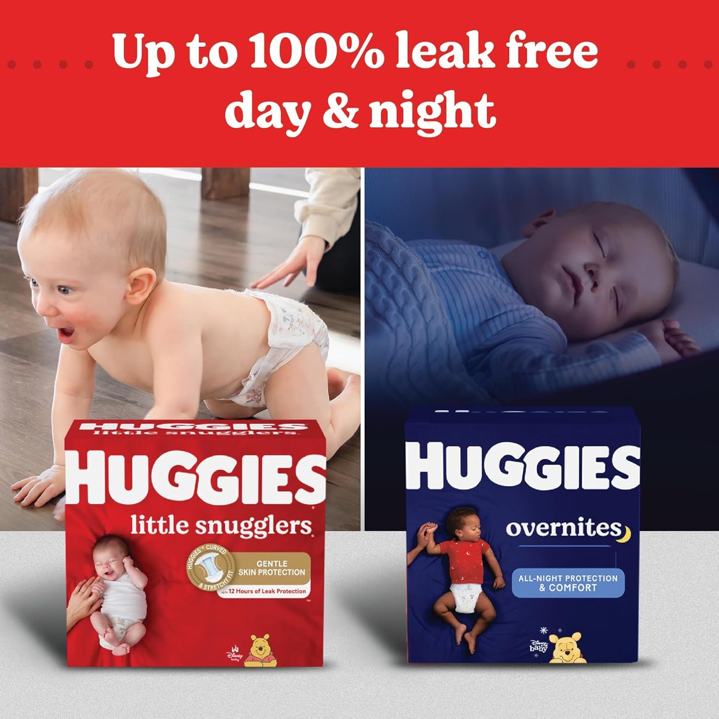 Baby Diapers Size 3 (16-28 Lbs), 156Ct, Little Snugglers