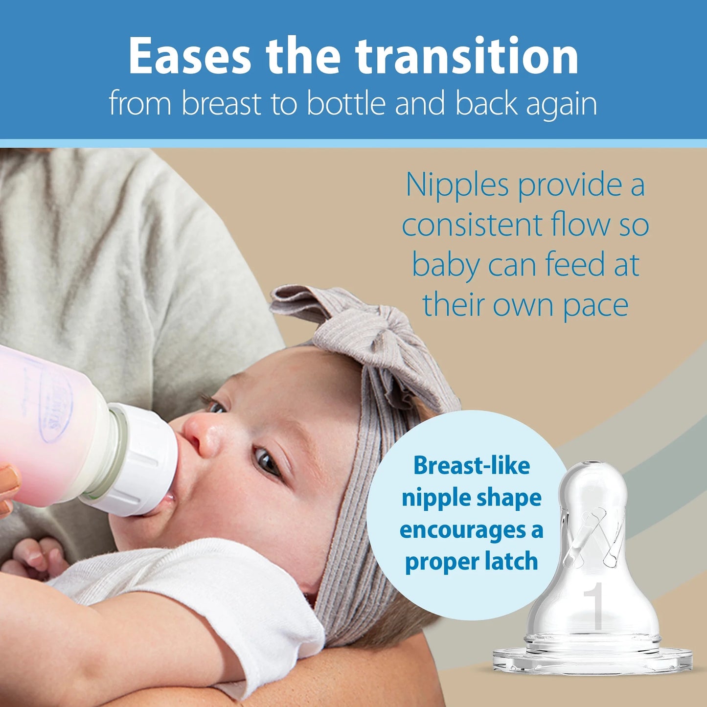 Anti-Colic Options+ Narrow Glass Bottle Starter Set, 4Oz / 8Oz Bottles, Levels 1, 2 Nipples, and Happypaci Pacifier