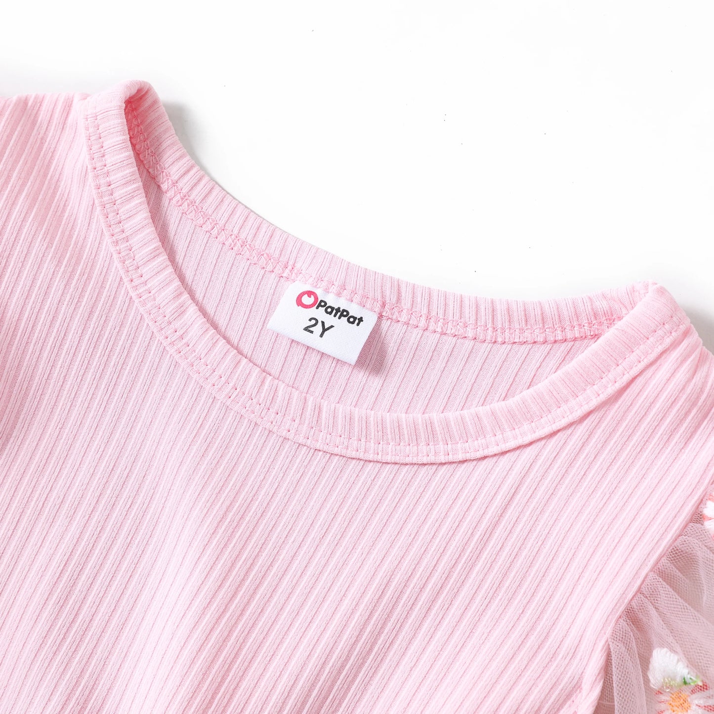 Summer Girls Clothes Toddler Girl Sweet Flutter Sleeve Flower Dress, Pink, 3-4 Years