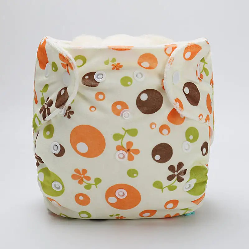 Cartoon Baby Cloth Diaper Pants – Reusable & Adjustable for 0–3 Years