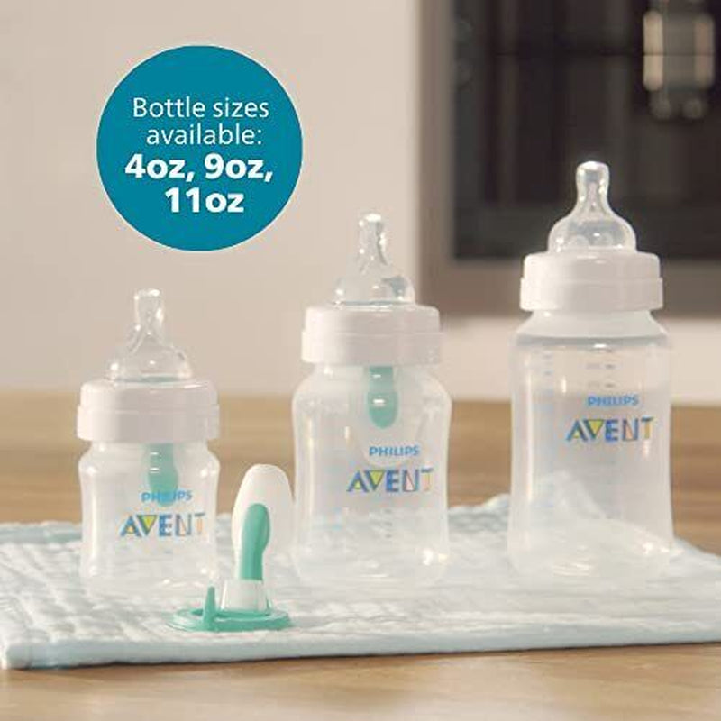 Philips Avent anti Colic Baby Bottles 4 Pack with Airfree Vent 9Oz