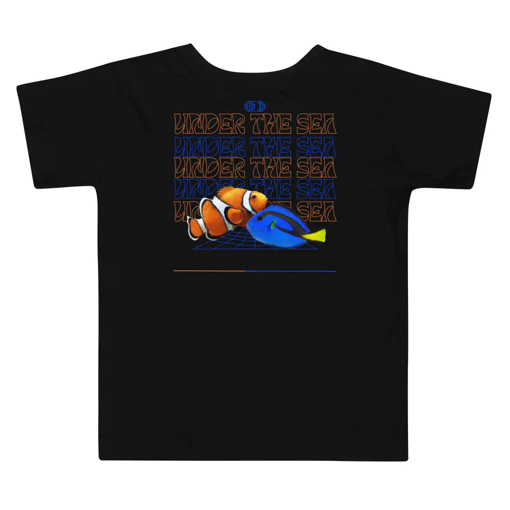 Tropical Reef Toddler Tee – Soft Short Sleeve Cotton Shirt