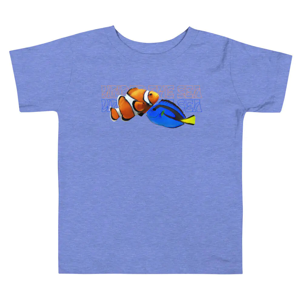 Tropical Reef Toddler Tee – Soft Short Sleeve Cotton Shirt