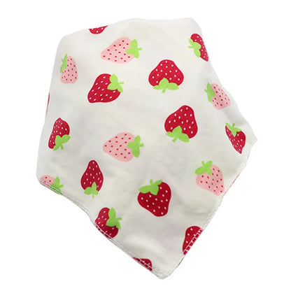 Baby Bibs Triangle Cotton Cartoon Child Baberos Bandana Bibs Babador Dribble Bibs Newborn Slabber Absorbent Cloth
