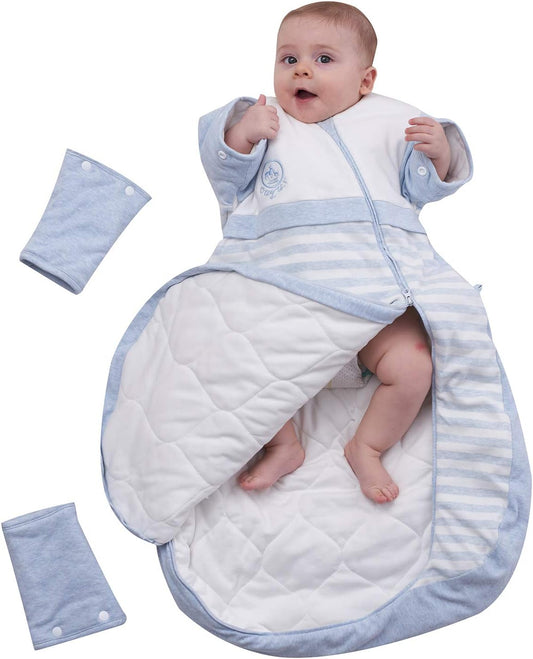 Baby Sleeping Bag Sleeves Detachable Kids Wearable Blanket Toddlers