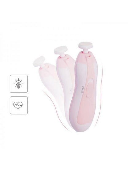 Electric Kids Baby Nail File Safe Clipper Trimmer Cutter Nail Care Set