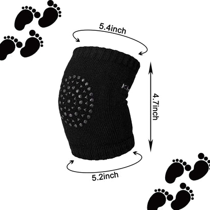 Baby Knee Pads for Crawling - Anti-Slip Knee Pads for Inflant,Elbow Leg Warmers - 1 Pairs