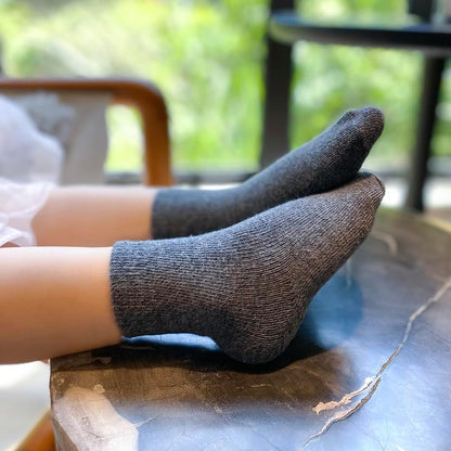 12 Pack Baby Toddler Socks Non Slip Grip Cotton Crew Socks for Boys Girls Infants Kids