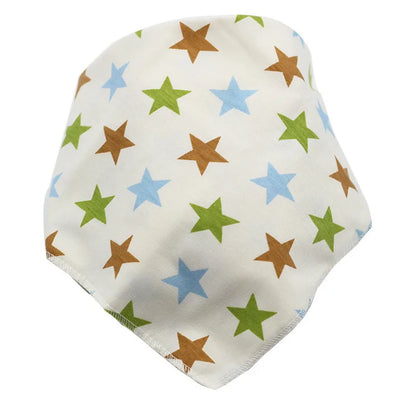 Baby Bibs Triangle Cotton Cartoon Child Baberos Bandana Bibs Babador Dribble Bibs Newborn Slabber Absorbent Cloth