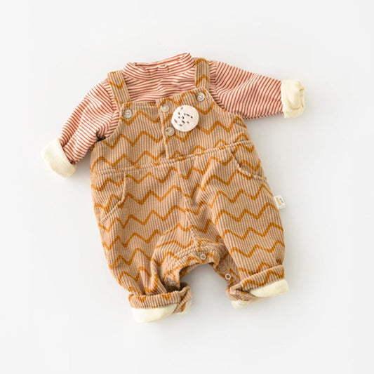 Autumn and Winter Plush Boys and Girls' Suspenders