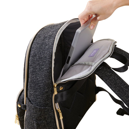 Diaper Bag Backpack, Large Baby Nappy Bags with Portable Changing Pad for Moms Dads