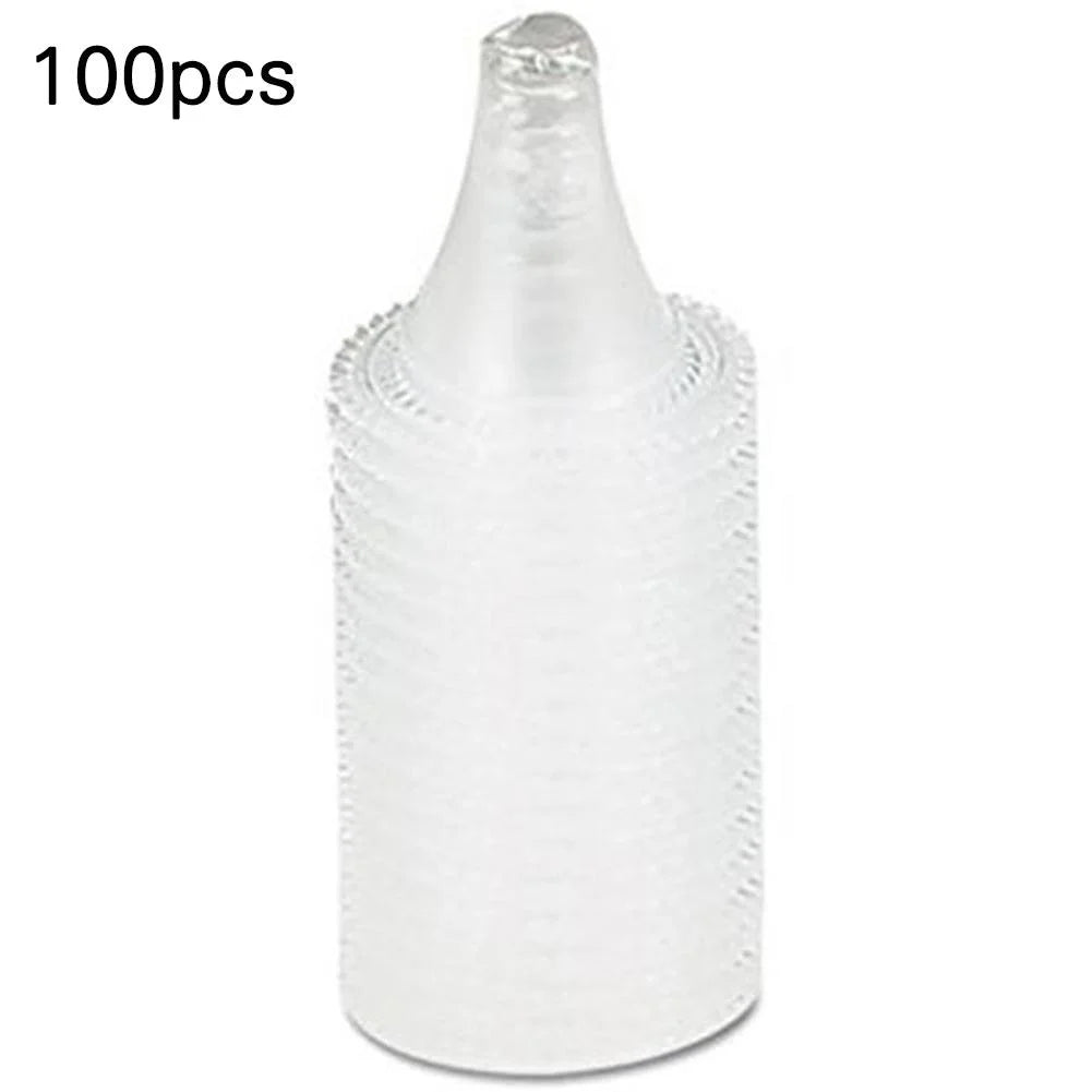 Ear Thermometer Cover for ,Ear Thermometer Cover Replacement,100Pcs PP Plastic Ear Thermometer Probe Protective Cover Replacement Accessory For