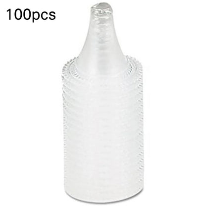 Ear Thermometer Cover for ,Ear Thermometer Cover Replacement,100Pcs PP Plastic Ear Thermometer Probe Protective Cover Replacement Accessory For