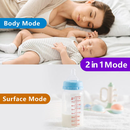 Digital Thermometer for Adults and Kids, No Touch Forehead Thermometer for Ba...