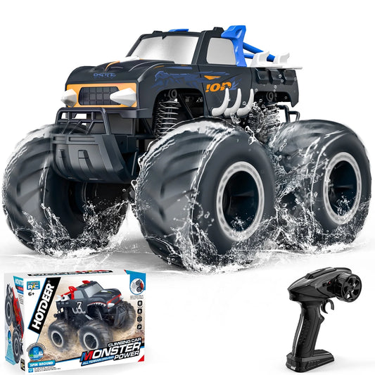 1:16 Remote Control Cars , Waterproof 4WD RC Monster Truck Toys Gifts for Kids Adults
