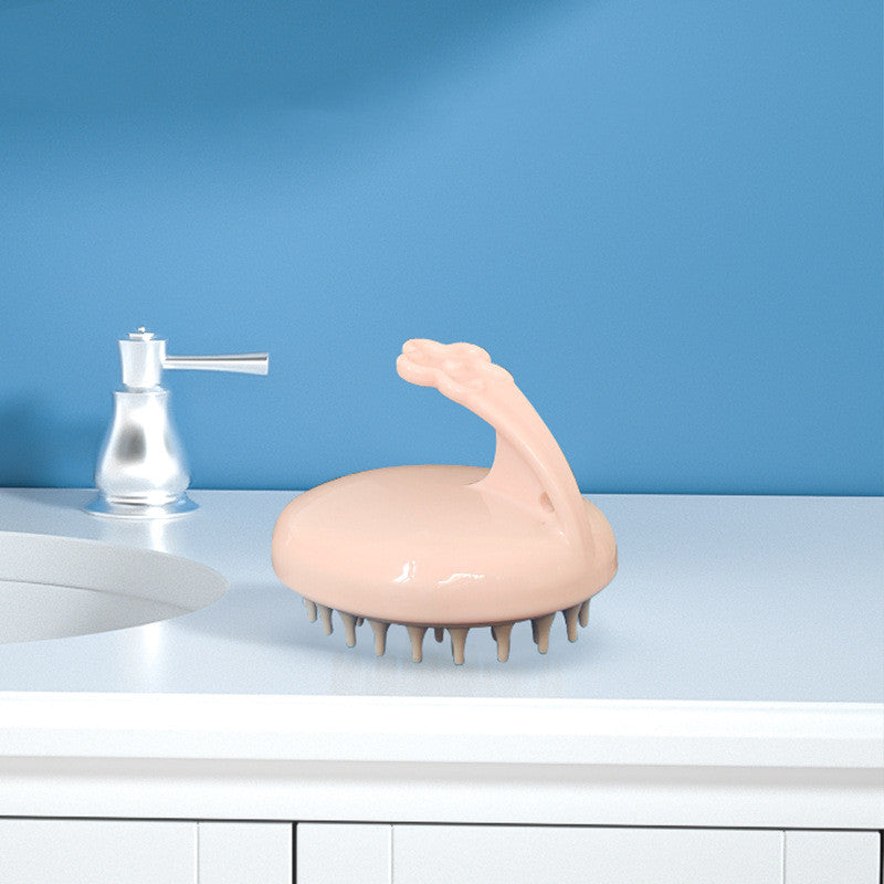 Baby Shampoo Silicone Dandruff Massage Soft Brush