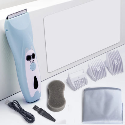 Quiet Baby Hair Clipper Electric Rechargeable Kids Hair Trimmer for Children Grooming Haircut Machine Ceramic Blade Waterproof
