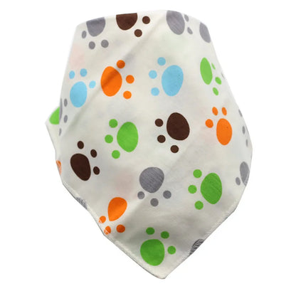 Baby Bibs Triangle Cotton Cartoon Child Baberos Bandana Bibs Babador Dribble Bibs Newborn Slabber Absorbent Cloth