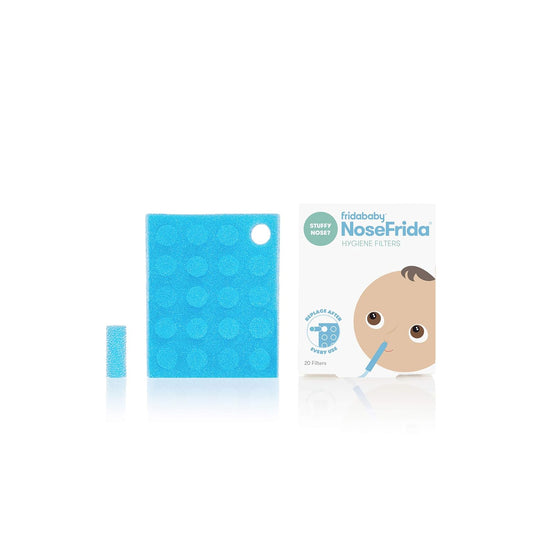 Nasal Aspirator Original 20 Nosefrida Filter Refills, Replacement Filters, Hygie