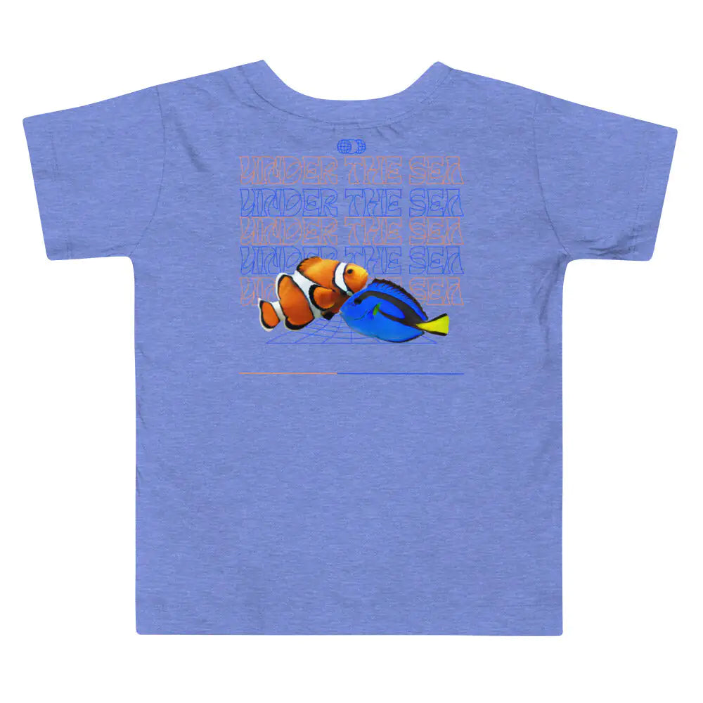 Tropical Reef Toddler Tee – Soft Short Sleeve Cotton Shirt