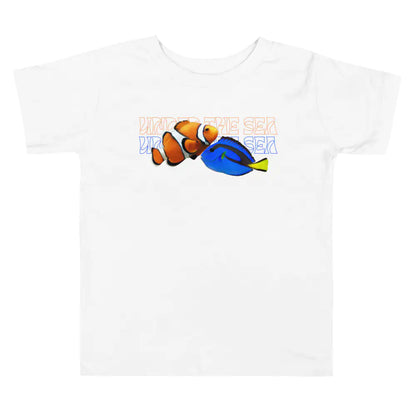 Tropical Reef Toddler Tee – Soft Short Sleeve Cotton Shirt